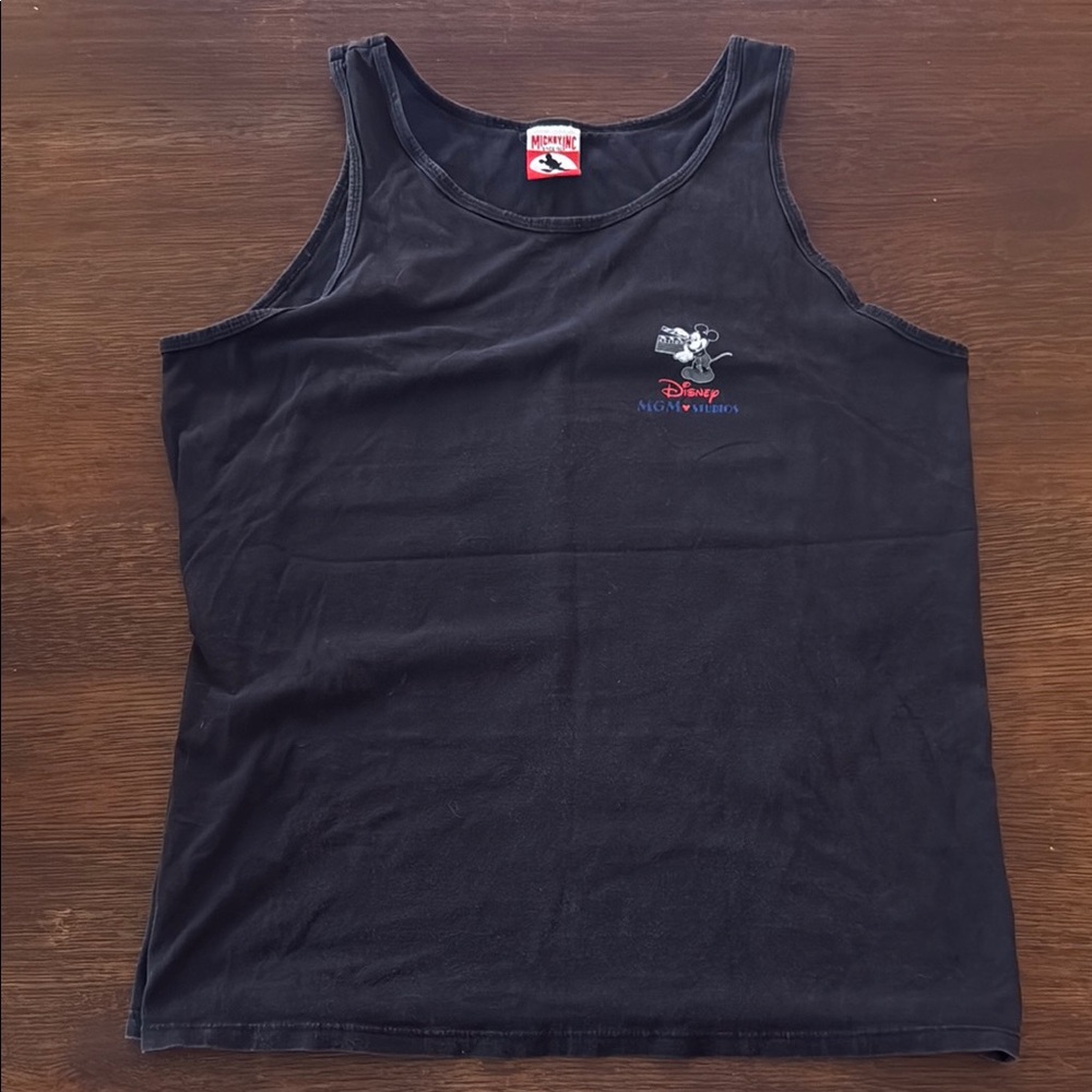 Disney Black MGM Studios Tank Top for Men